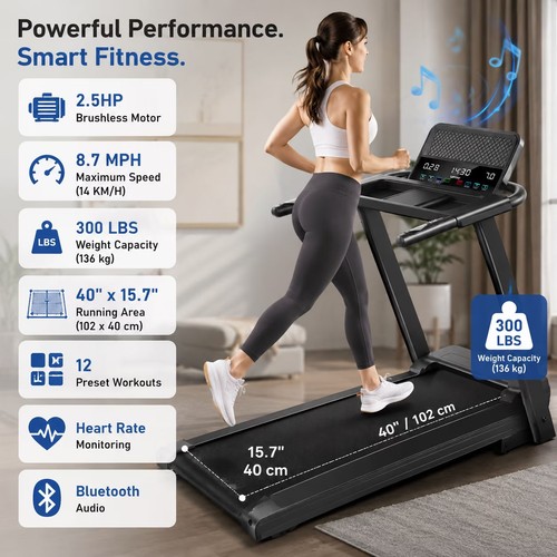 Robore folding treadmill - p8,