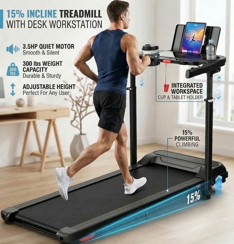 5hp powerful treadmill - 3.5hp,