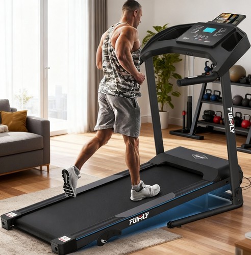 Folding treadmill home heavy - folding,