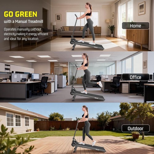 Foldable treadmill with - with, handle